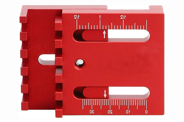 Custom Aluminum Alloy Table Saw Measuring Depth Gauge CNC Machining