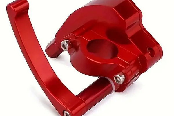 Custom CNC Machining Aluminum Thumb Lever Hand Control Throttle Housing