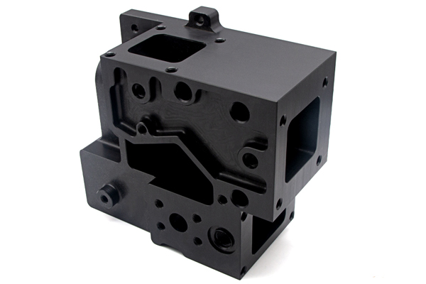 Aluminum black anodizing cnc machining parts
