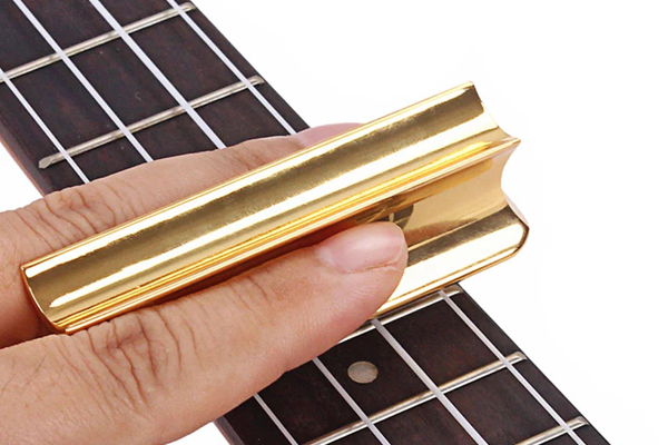 Custom CNC Machining Metal Aluminum Hard Chrome Plated Finger Guitar Slide
