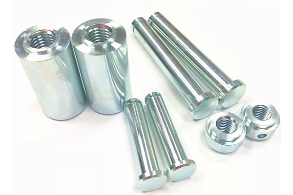 Cuastom CNC Machining Aluminum Galvanized Zinc Coating M3 Nut and Bolt Plug