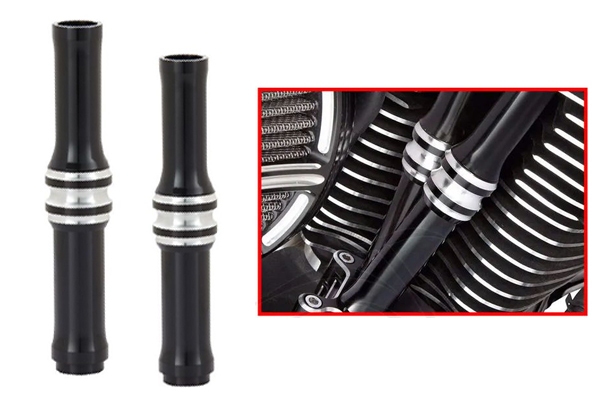 Custom CNC Machining Aluminum Motorcycle Pushrod Covers