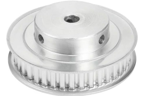 Custom CNC Machining Aluminum Belt Timing Idler Pulley Synchronous Wheel
