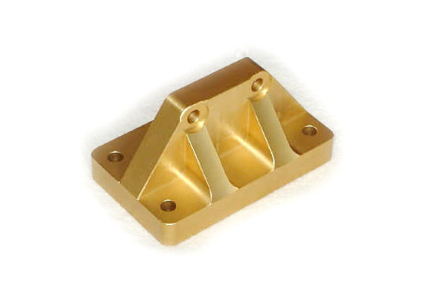 Custom CNC Machining brass Billet Solid Transmission Mount