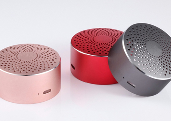 Custom CNC Handheld Audio Speaker Aluminum Housing Surface Treatment