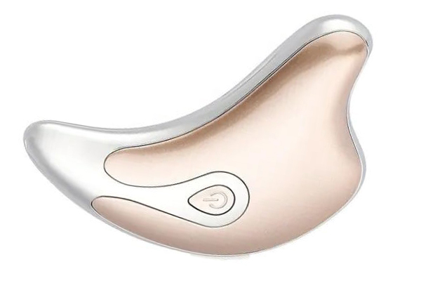 CNC Aluminum Facial Beauty Scraping Guasha Microcurrent Face Massager Plate