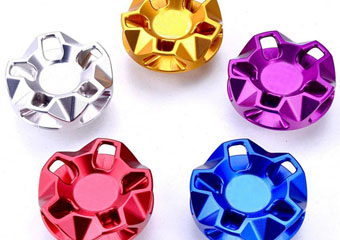 Custom CNC Aluminum Oil Filler Plug Cap Surface Treatment
