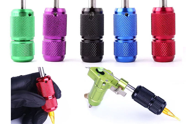 Custom CNC Aluminum Tattoo Machine Grip Tubes Pin Bar Machining