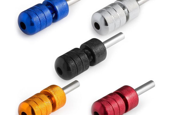 Custom CNC Aluminum Tattoo Machine Grip Tubes Pin Bar Machining