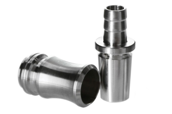 Custom CNC Aluminium Machining Shisha Hookah Stem Hose Adapter
