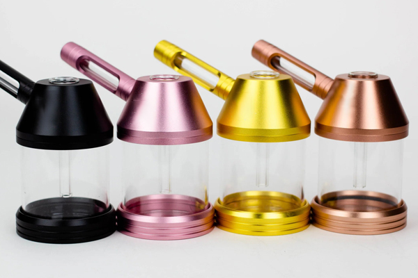 Custom CNC Aluminum Pipe Water Bong Gift Machining