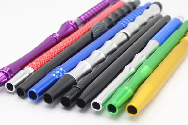 Custom CNC Aluminum Stem Hookah Hose Mouthpiece Machining