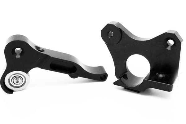 Custom Aluminum Micro Swiss CNC Machined Lever and Extruder Plate
