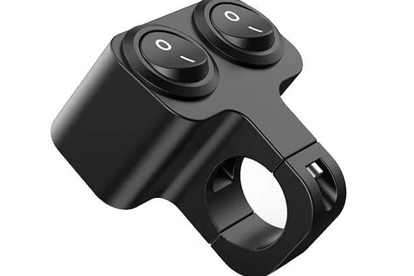Custom Motorcycle Dual On-Off CNC Aluminum Waterproof Handlebar Switches