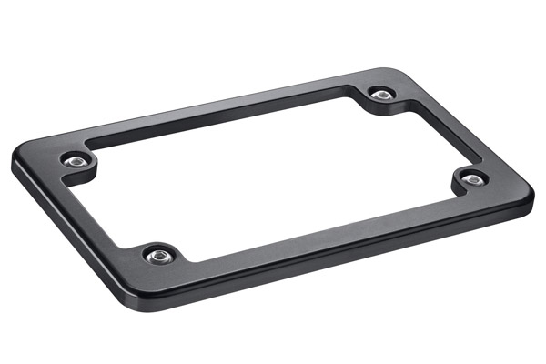 Custom CNC Aluminum Motorcycle License Plate Holder Machining