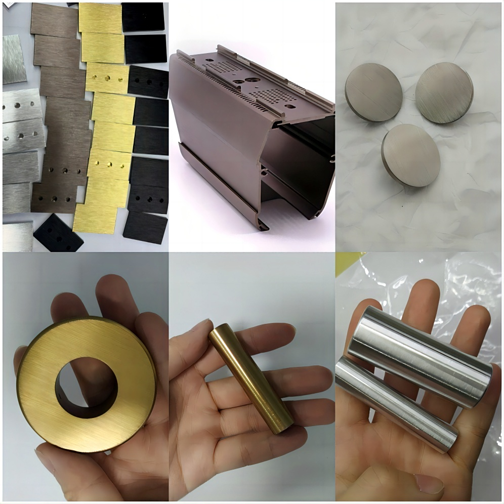 Brushed cnc machining parts