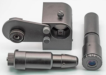 Custom CNC Aluminum Equatorial Mount Polar Laser Pointer Mirror Surface Treatment