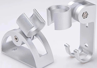 Custom CNC Aluminum Hand Shower Head Base Surface Treatment