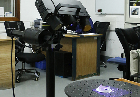Blu-ray 3D scanning
