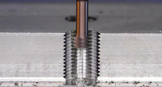 Cut Internal Threads machining
