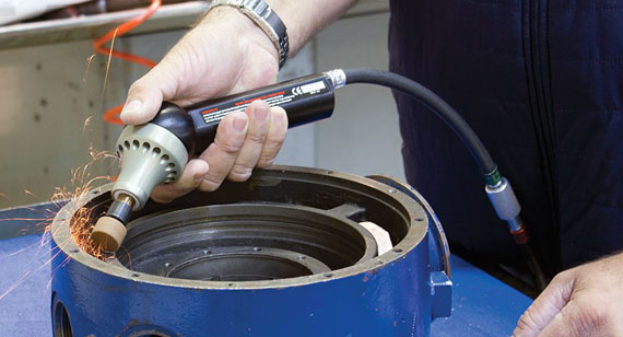 Grinding and Rolling Deburring