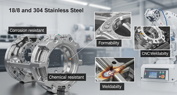 18-8 and 304 Stainless Steel Advantages and Disadvantages