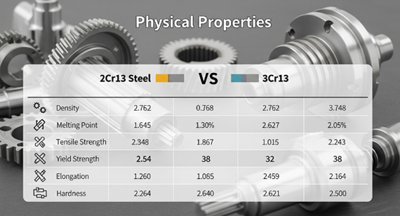 2Cr13 and 3Cr13 Steel Physical Properties