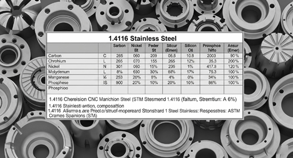1.4116 Stainless Steel Chemical Composition