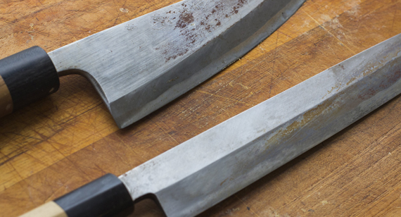 High Carbon Steel Knives Rust