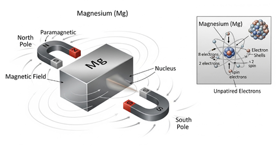 Magnesium Paramagnetic Properties