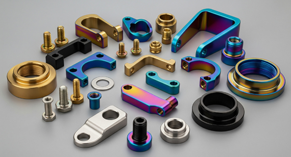 Anodized Stainless Steel CNC Machining Parts