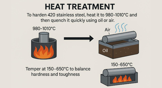 420 Stainless Steel Heat Treatment