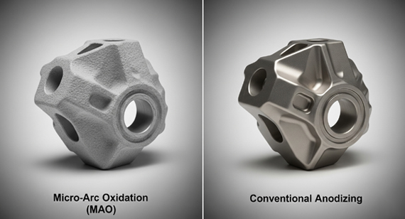 Micro-Arc Oxidation (MAO) vs. Anodizing CNC Machining Parts