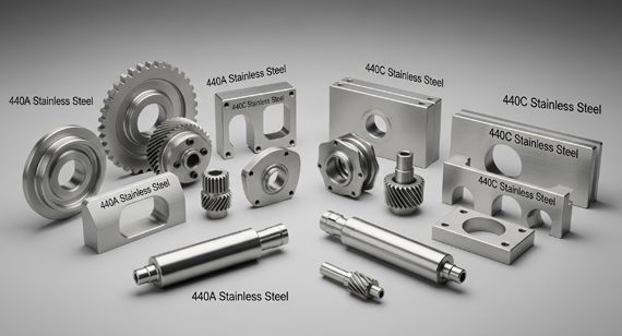 440A Stainless Steel and 440C Stainless Steel CNC Machining Parts