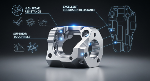 CPM S30V Stainless Steel CNC Machining Parts Characteristics