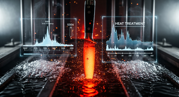 CPM S30V Stainless Steel Knives Heat Treatment