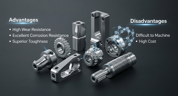CPM S30V Stainless Steel CNC Machining Parts Advantages and Disadvantages