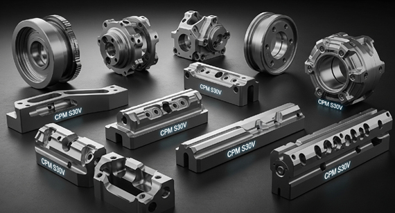 CPM S30V Stainless Steel CNC Machining Parts