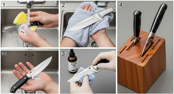 CPM S30V Stainless Steel Knives Care and Maintenance