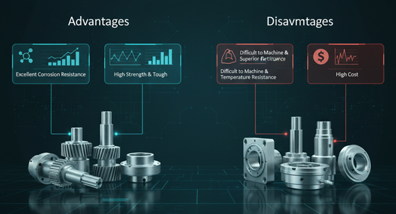 Monel Alloy CNC Machining Parts Advantages and Disadvantages