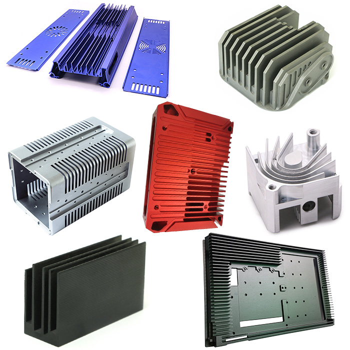 Custom CNC Heat Sinks Machining Factoory