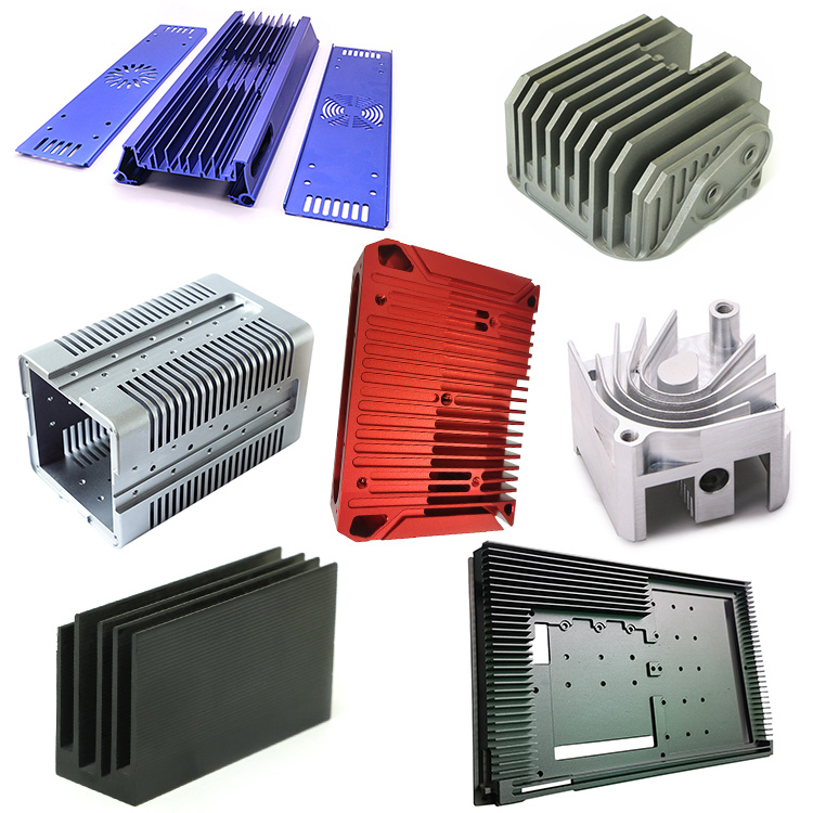 Custom CNC Heat Sinks Machining Factoory