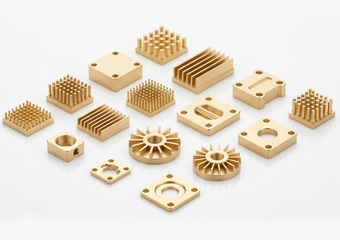 Custom Brass Heat Sink (Radiator) Custom Brass Heat Sink (Radiator)