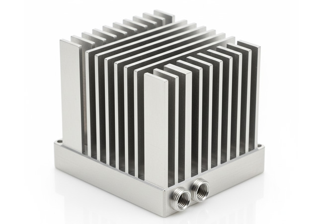 Polished CNC Heat Sinks (Radiator) Polished CNC Heat Sinks (Radiator)