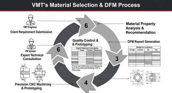 VMT's Material Selection & DFM Process