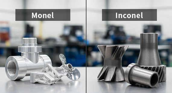 Monel vs. Inconel CNC Machining Parts