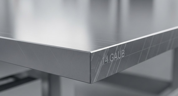 14-Gauge Steel Plate Edges