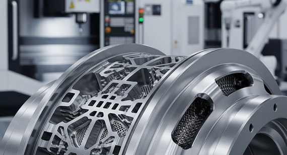 Precision nickel-based superalloy CNC machining parts