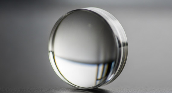 CNC machined acrylic lens manufacturing