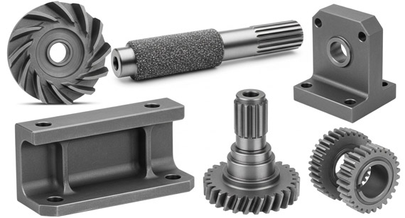 Different Grades Iron and CBarbon Steel High-Precision CNC Machined Parts